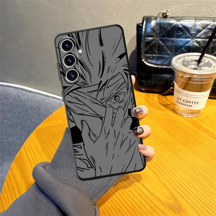 Anime Back Phone Cover Case for Samsung Galaxy A35 A41 A16 A21s A54 A71 A72 A73 A22 A23 A14 A15 A33 A34 A51 A52 A24 A31 A12 A13