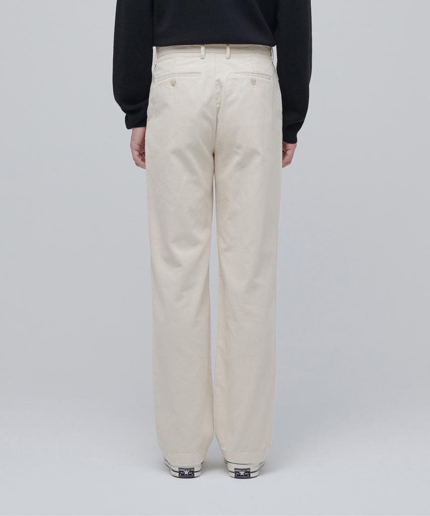 Musinsa Standard Regular Fit Corduroy Pants [Cream]