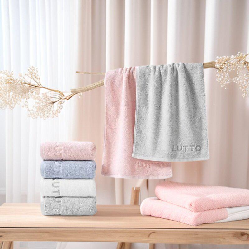 100% Cotton No-Shed Unisex Bath Towel - Absorbent, Soft, Breathable for Adult Home Use