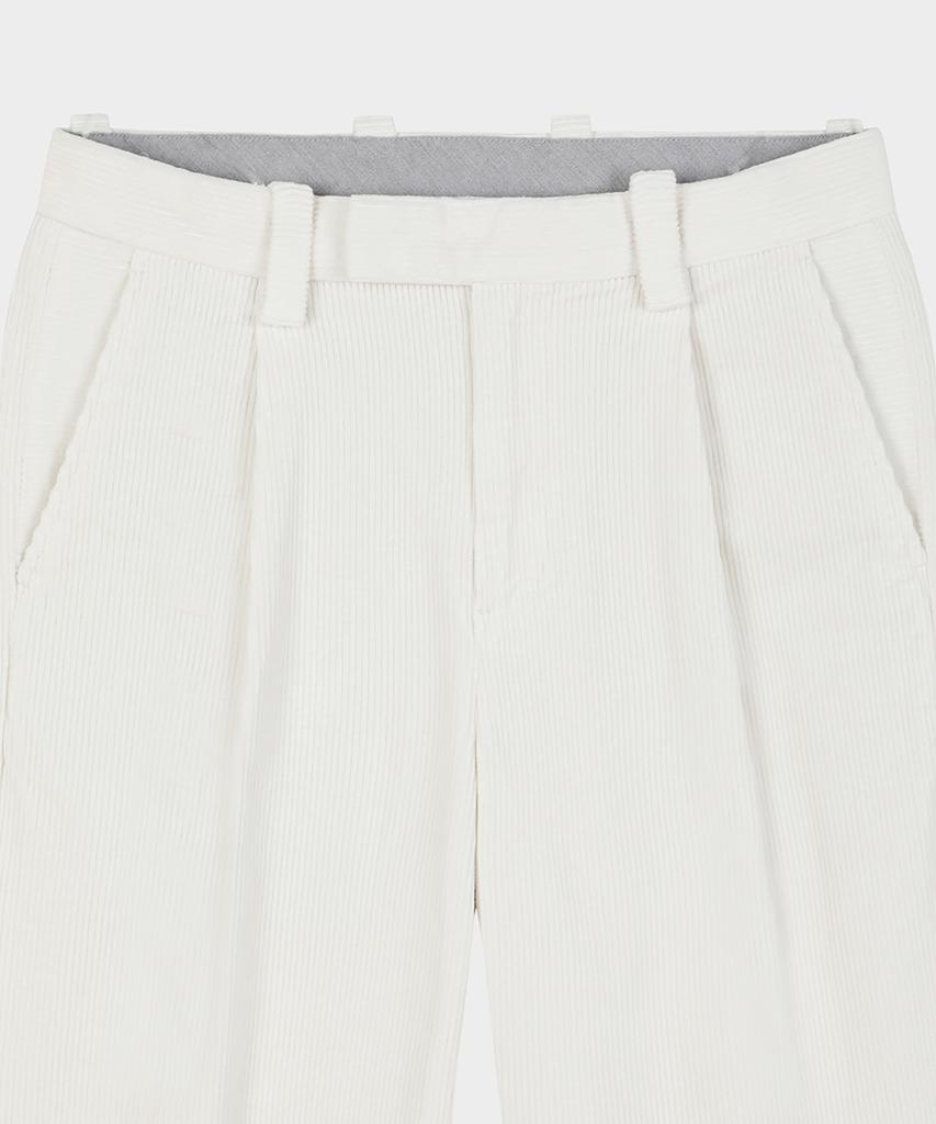 BROOKS BROTHERS Traditional Fit 8W Corduroy Pants (Beige) (Bbpcmm6918Zew)
