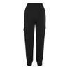 Women's Color Baggy Slimming Running Fitness Pants Pocket Girdle Foot Cargo Pants Long Pants