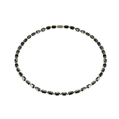 Fashionable Magnetic Therapy Hematite Necklace Jewelry Delicate Accessory for Women Men