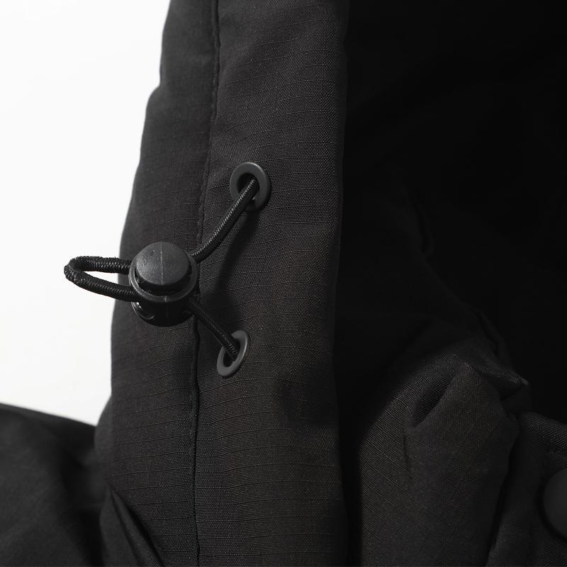 Nadměrné velikosti L-8XL Módní zimní pánské kabáty Vodotěsná teplá vesta Ležérní silné bundy bez rukávů s kapucí