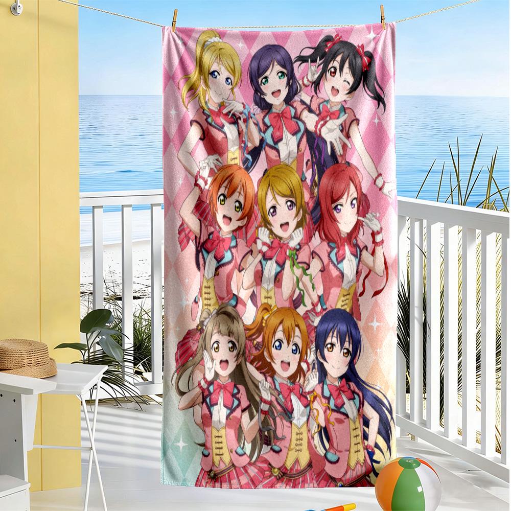 Girl Power Celebration Beach Towel Quick-Dry Soft Microfiber Comfortable Lightweight Suitable for Swimming, Gym, Camping, Yoga Vacation