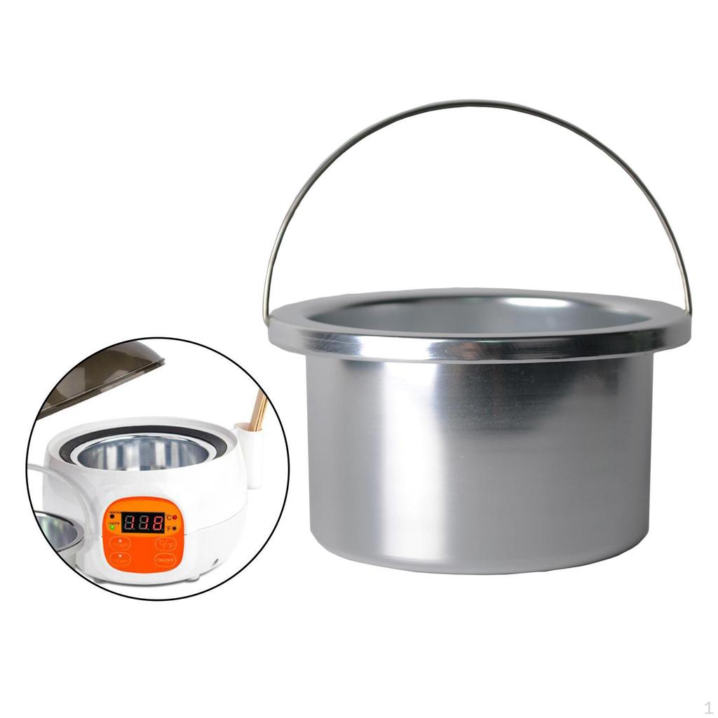 Inner Pot, Empty Metal Can Hair Removal Ing Bowl Machine Replacement Melting Pot