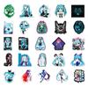 50 Cartoon Hatsune Miku Graffiti Aufkleber Gepäck Laptop Motorrad Auto Dekorative Aufkleber