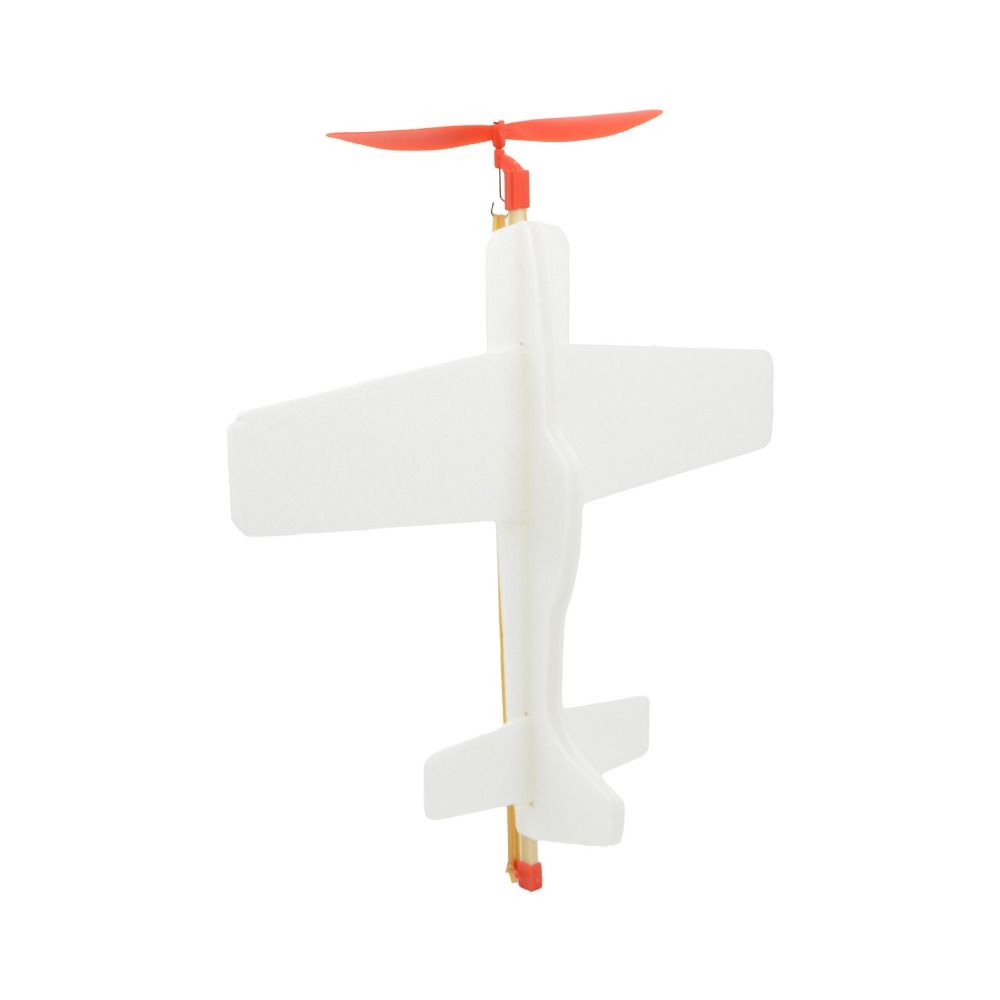 300*260mm DIY Airplane Model Rubber Bands Power Hand Throw Aircraft Toy for Kids Outdoor