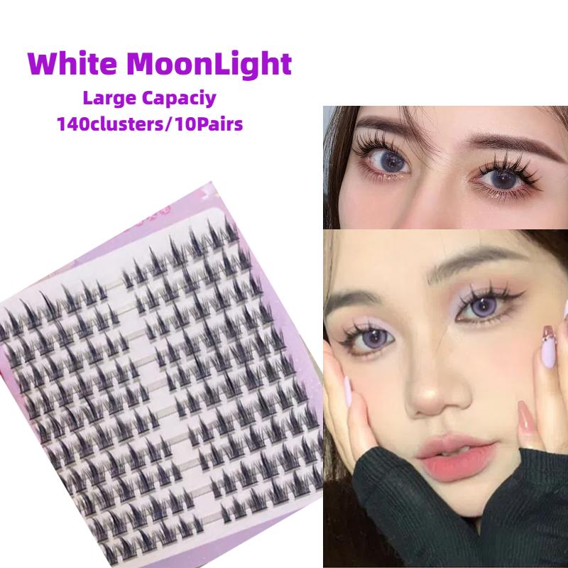 Large Capacity Glue Required False Eyelashes, 10raws, 11-17mm,high Quality,40+version,professional eyelashesMakeup