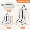 6Pcs Shoe Storage Bag Long Short Boot  Protection Cover Waterproof Dustproof Portable Travel Zipper Pouch Organizer