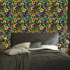 Wallpaper Stained Glass Flowers Bottle Green and Olive 50x1000
