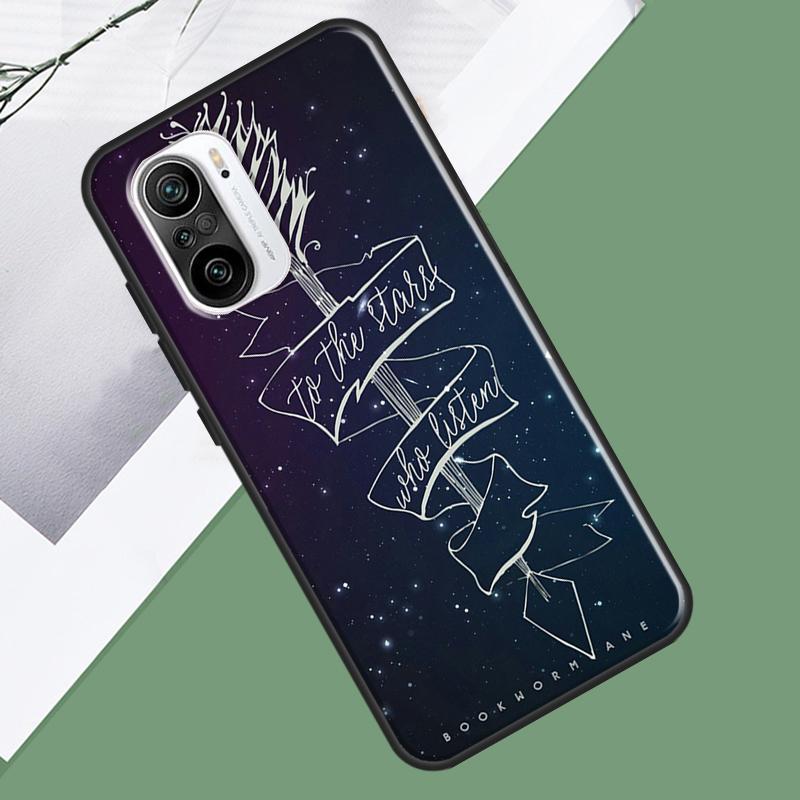 A Court Of Mist And Fury For POCO X5 X3 F5 Pro F4 X4 GT M5s C40 F3 Phone Case For Xiaomi 12T 11T Pro 12 13 Lite 12X