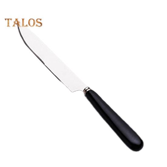 

Столовые приборы для еды, керамическая ручка, обеденная, с закругленными углами, удобный резак, вилка, ложка, столовые приборы для ужина, товары для дома