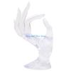 HX6F Mannequin OK Hand Finger Glove Ring Bracelet Bangle Jewelry Display Stand Holder