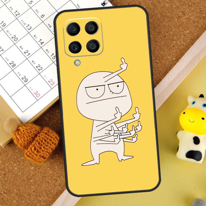 Funny Middle Finger Memes Case For Samsung Galaxy M31 M51 M21 M12 M32 M52 M20 M13 M23 M33 M53 M14 M34 M54 M30s Cover
