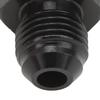 Fuel Cell Bulkhead Fitting with PTFE Washer Black Anodized 6061‑T6 Aluminum Alloy Connector for Most Fluid