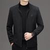 2024 Men's Autumn Stand Collar Business Casual Dad Jacket