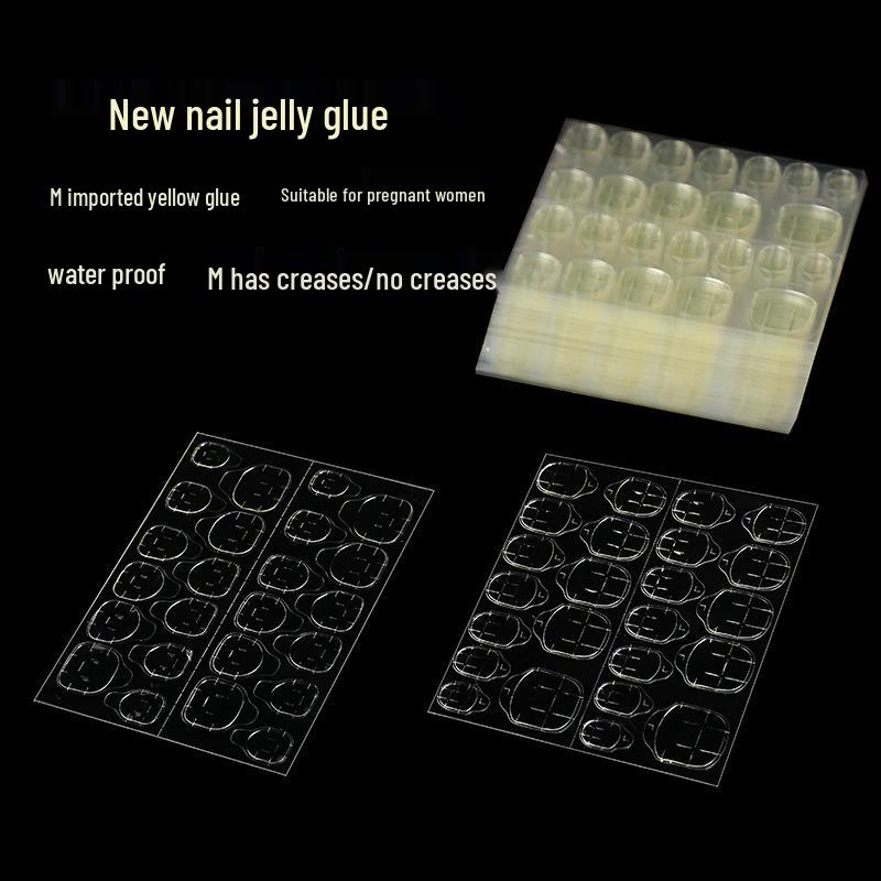Nail Art Indossabile: Colla Gelatina Invisibile Biadesiva, Impermeabile e Rimovibile