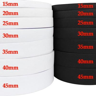 Neu 5 meter Flache Elastische Band Gummiband Für Nähen Kleidung Hosen Zubehör Stretch Gürtel Bekleidungs DIY Nähen Stoff Breite 3-