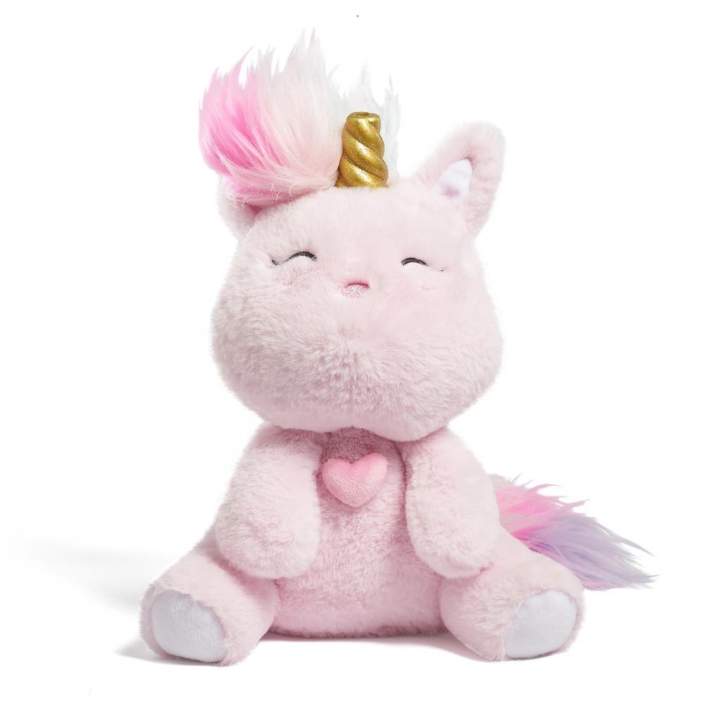 

[toytron] FAO Schwarz Sleeping Unicorn Projector Plush (Pink) 30cm