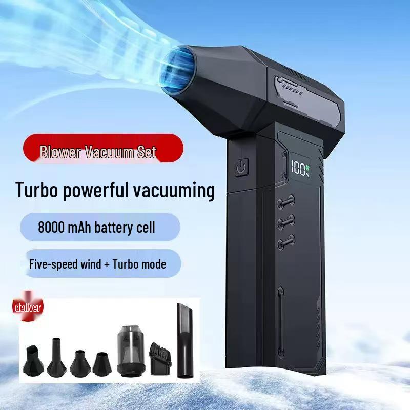 X15 Violent Turbine High-Speed Brushless Mini Camping Fan and Duster Blower