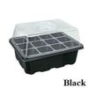12 Cells Hole Plastics Plant Pots Grow Box Plant Seedling Pots Gardening Sowing Tray Tools Hydroponics Growing System Indoors