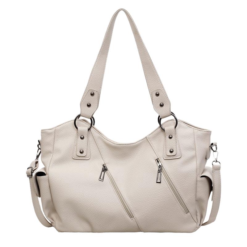 Simple Women's Handbag-PU Leather Material Fashionable Shoulder Bag with Large Capacity and Multiple Compartments Suitable for Daily and Holiday Gifts