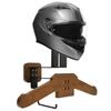 ABBP-Motorcycle Holder Solid Wood Clothes Hanger Versatile Wall Mounted Motorcycle Mount For Hanging Key Gloves Clothes