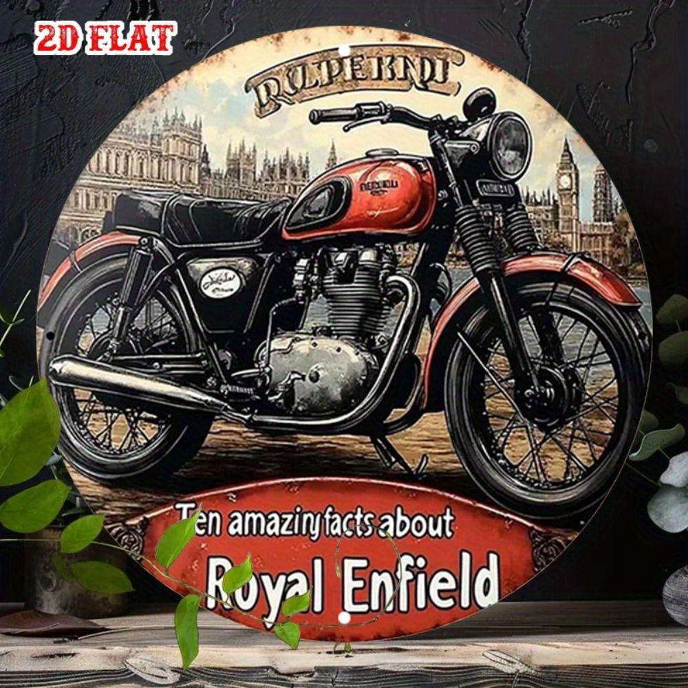 

2D Плоское Подвесное Металлическое Украшение, Расписанная Вручную Настенная Табличка