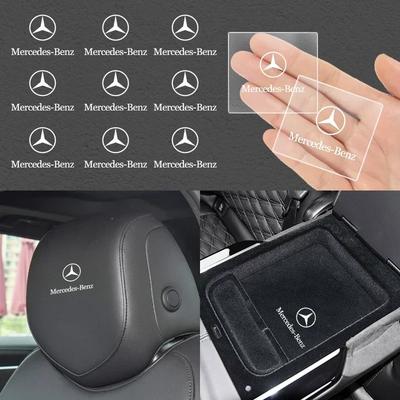 Autocollants de Voiture Logo Style Voiture Accessoires Décoratifs Intérieurs Pour Mercedes Benz Amg W204 W213 W205 W211 W212 W176 W205 W203 T8