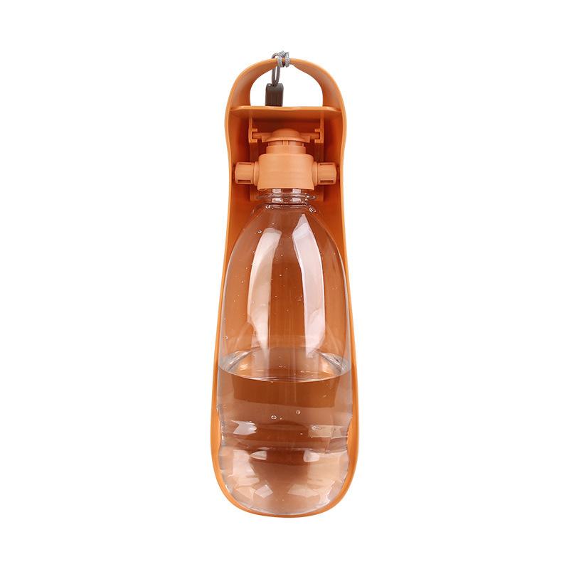 

500 мл Портативная бутылка для воды для собак для путешествий на открытом воздухе, поилка для домашних животных для маленьких и средних собак, щенков, кошек, кормушка, товары для домашних животных