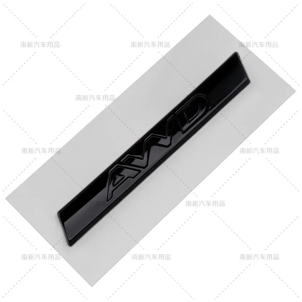 3D ABS Silver Black AWD Logo Emblem Car Rear Trunk Badge Decal For Jaguar XE XJL F-PACE AWD Sticker Auto Styling AccessoriesSS9