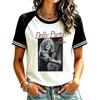 Women's Fashion Casual Short Sleeve Neck Printed T-Shirt