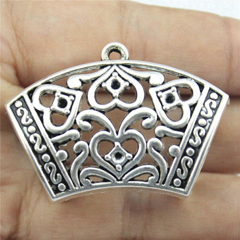 Accessories Parts Pendant Head Bend Tube Kids' Jewelry Materials ZA042