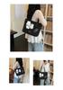 Korean Style Polka Dot Large-Capacity Women's Tote Bag - Fashionable, Casual, and Cute for Daily Commuting