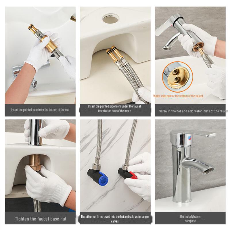 304 Rustfritt Stål Høytrykks Eksplosjonssikker Flettet Slange for Varmtvannsberedere og Servantbatterier