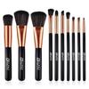 Stroke of Beauty - Set of 10: Makeup Brush with Wooden Handle