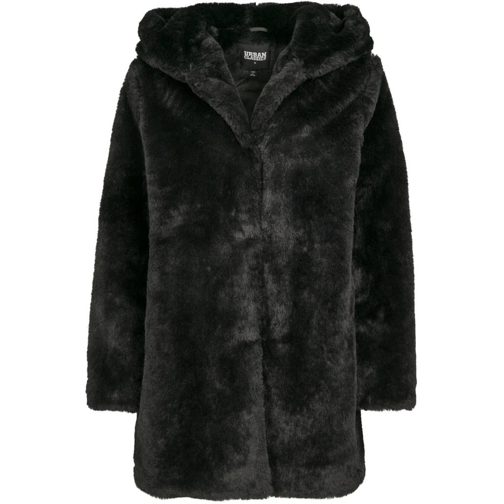 Urban Classics Womens/Ladies Teddy Fleece Hooded Coat