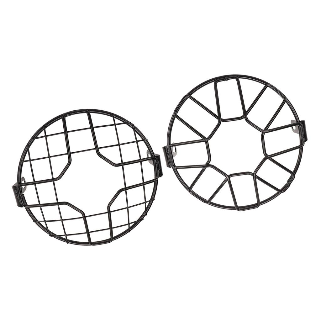 Motorcycle Headlight Guard Grill Headlight Mesh Grill Cover  for Motorbike with 6. Inch He