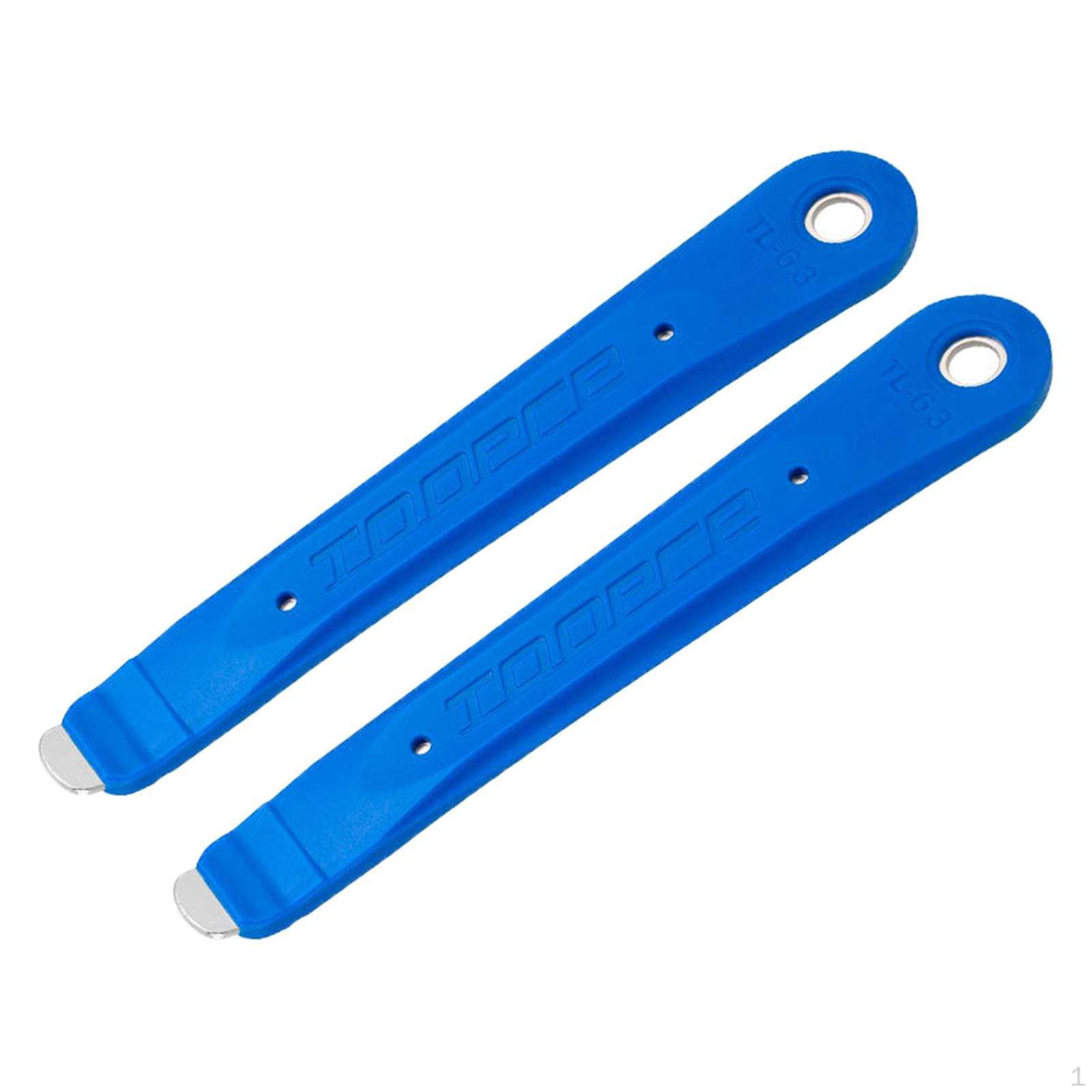 

2Pcs Bike Tire Tyre Lever, Cycling Repair Tool, Pry Bar Bicycle Stainless Steel Removal