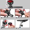 High-Brightness 4-LED Bicycle Front & Rear Light Set with Safety Taillight