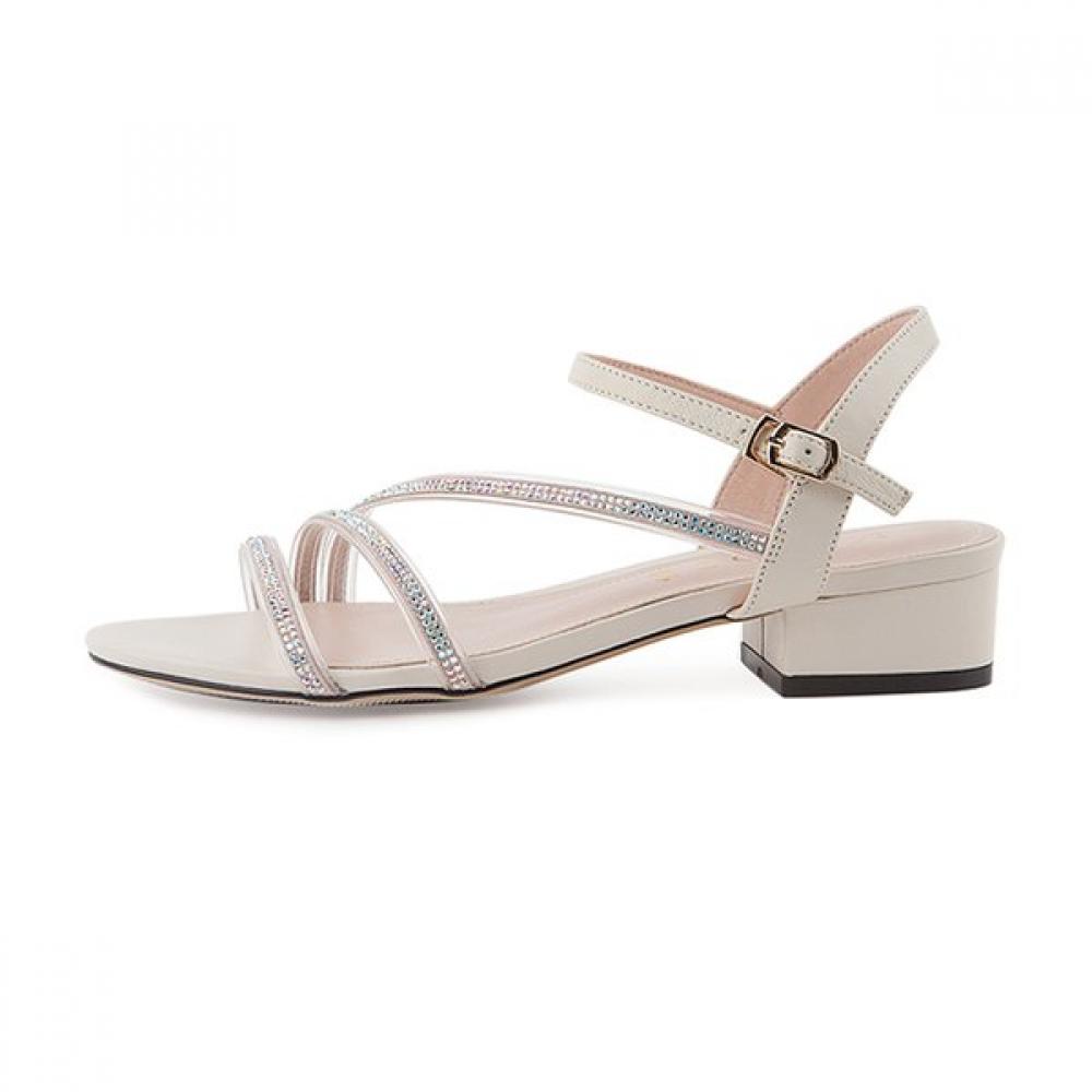 Misope Ivory 4cm Hotfix Sandal 011924712