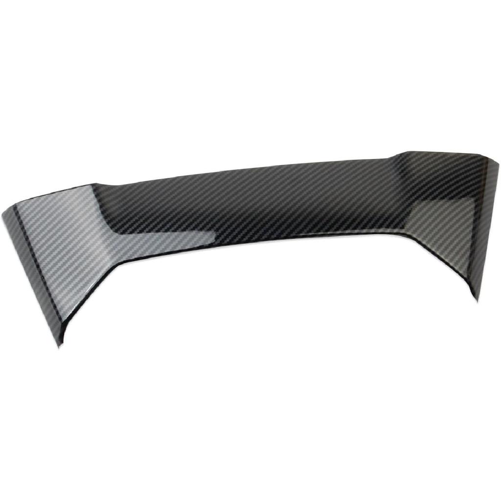 crosselec Carbon Fiber Interior Seats Center Cover Trim for Chevrolet Corvette C8 2020-2025 (for Convertible Model)