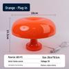 Danish Mushroom Table Lamp: Elegant Living Room & Bedroom Night Light, Popular Decorative Accessory.