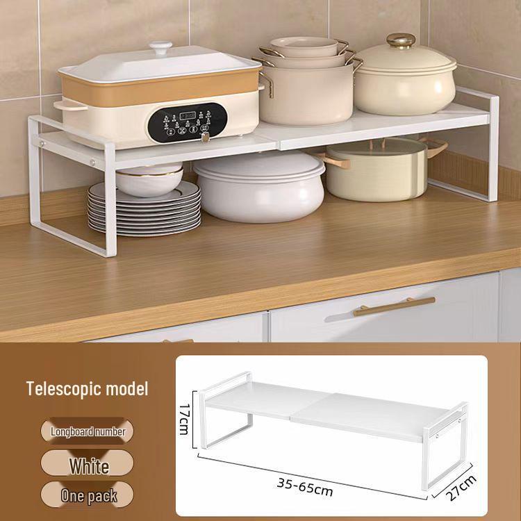 Geri çekilebilir Mutfak Depolama Rafı: Tezgah ve Baharat Kavanozları için Çok Fonksiyonlu Katmanlı Düzenleyici