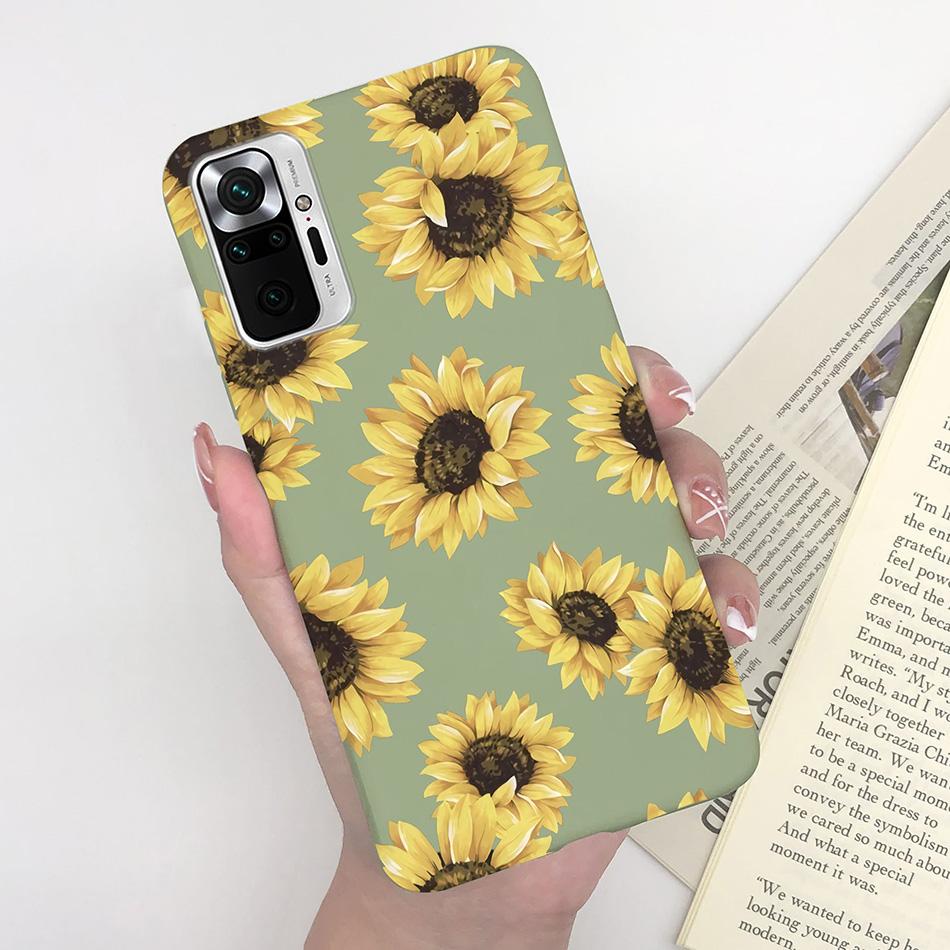 For Xiaomi Redmi Note 10 Case Love Heart Avocado Soft Silicone Cover Phone Case on Redmi Note 10S Note10 S Note 10 Pro Max Funda