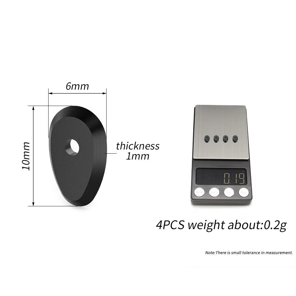 4pcs DIY 3D Printed Bike Shift Lever Washer Universal DIY Di2 Button Washer Custom for Shimano UT8170 / DA9270