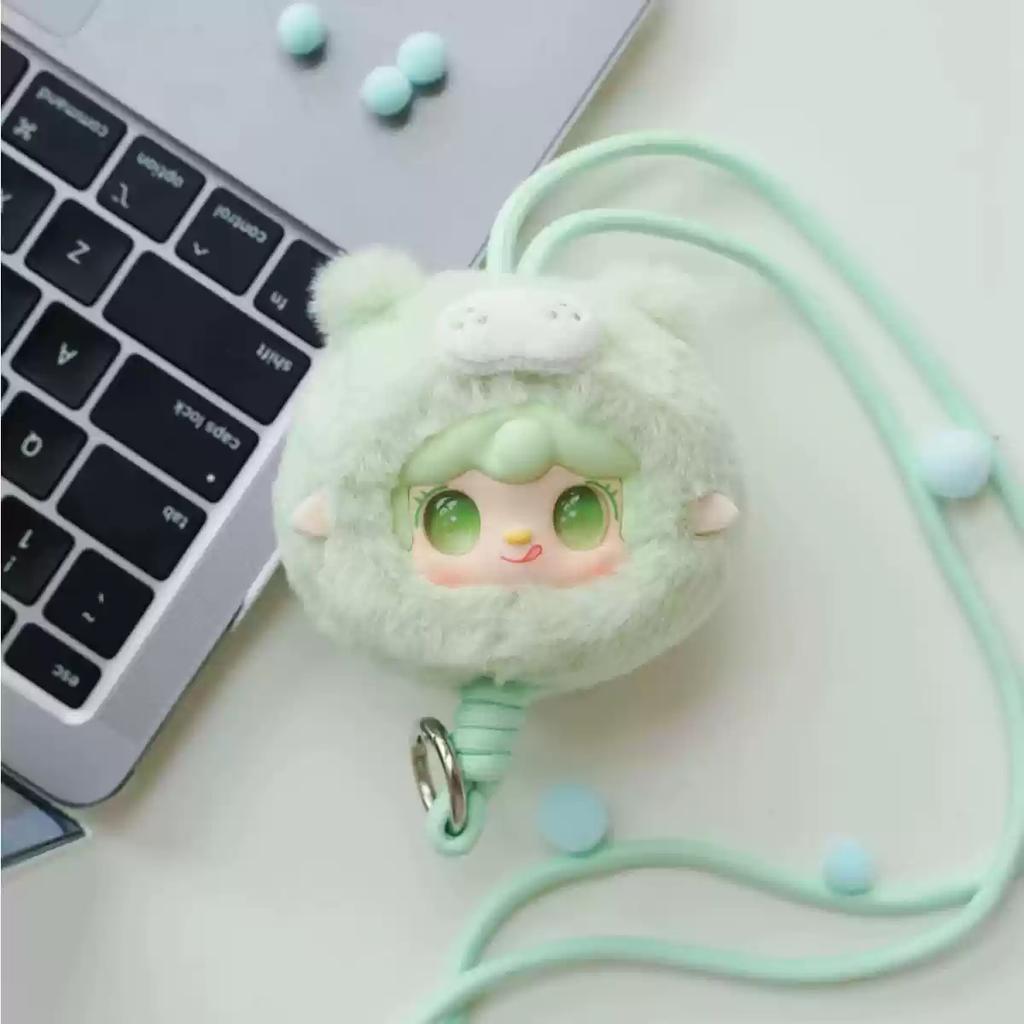 Genuine Yooki V7 Pendant Phone Lanyard Series Vinyl Mini Blind Box Cute Decor Collection Figurine Kid Girl Birthday Gift Toy