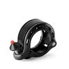 Bicycle Bell In the Shape of the Letter Q 100db - Black