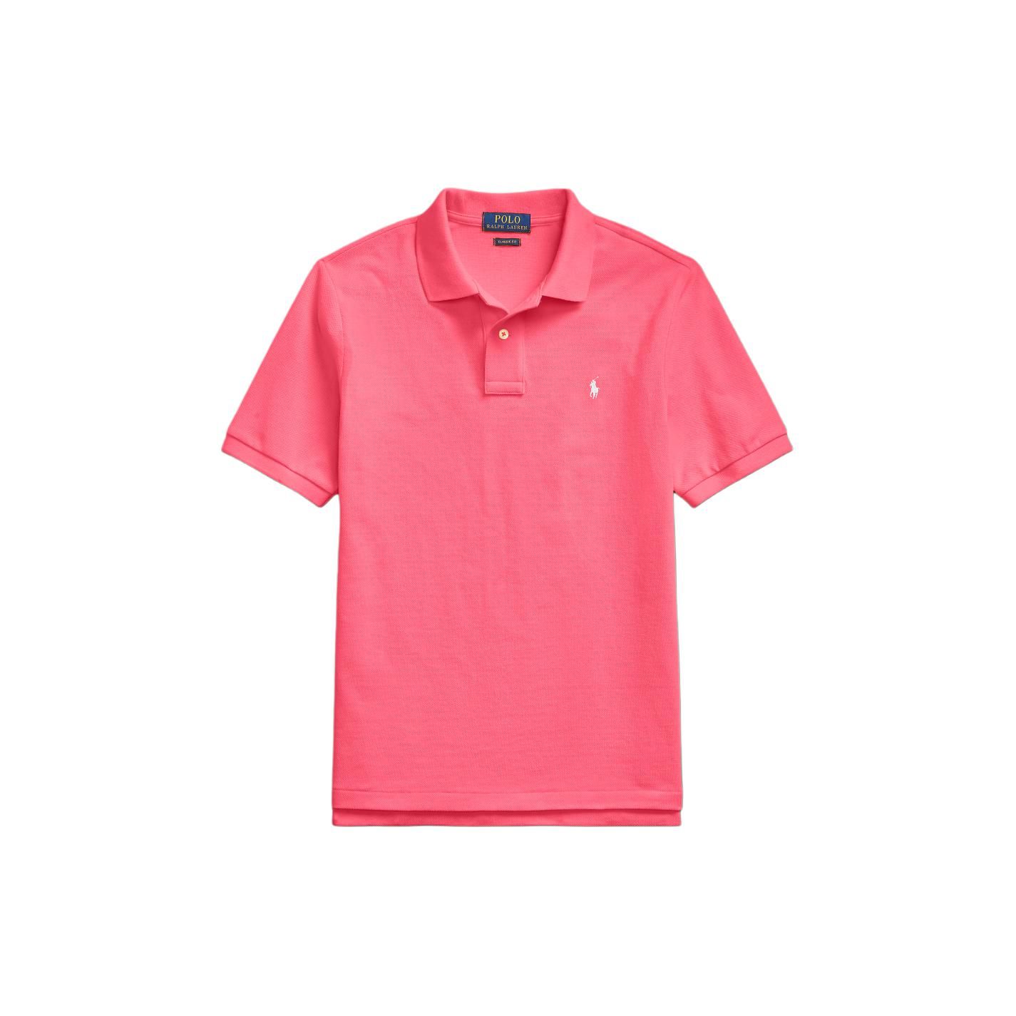 

Polo Ralph Lauren Футболка поло Ss24 Однотонная Вышивка маленьким пони Прямая Повседневная Футболка Детские топы Страстно-розовый CWPOKNIYN820193-650 M