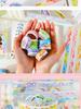 1 Roll Of Cartoon Dreamy Cloud Pattern Adhesive Tape Sticker, Versatile Adhesive Tape, Hand Account Sticker Material, Suitable For Diary Scrapbook, 